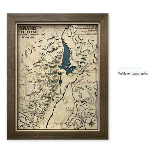 Grand Teton National Park, Wyoming Topographic Wood Map — style-labeled photo [MC20261006 upright dc5fbe4de8a7]