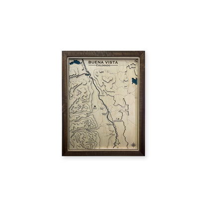 Buena Vista Colorado Topographic Wood Map — plain-background photo [MC20261007 q0948 cabd02f54ab8]