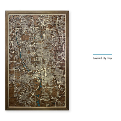Columbus Ohio Wood City Map — style-labeled photo [MC20261007 q2128 e2eb877d8bcd]