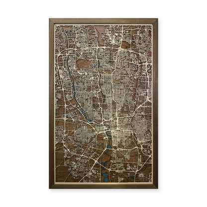Columbus Ohio Wood City Map — plain-background photo [MC20261007 q2128 8de62f08302e]