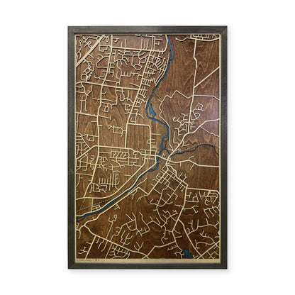 Loveland Ohio Wood City Map — plain-background photo [MC20261007 q2313 4e55d1aeaaef]