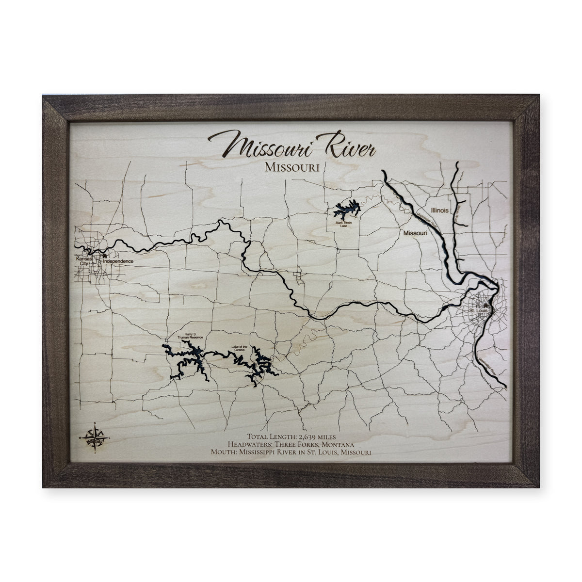 Missouri River Missouri Wood Map — plain-background photo [MC20261007 q2334 e7b04e0785c9]