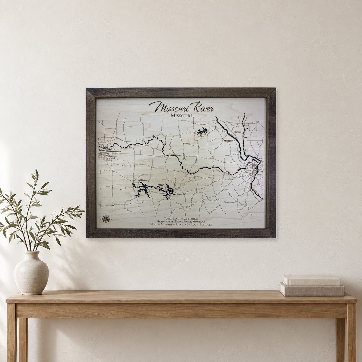 Missouri River Missouri Wood Map — room mockup [MC20261007 q2334 dcc2a6bda880]