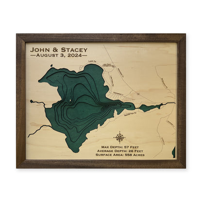 Lake Eaton New York Multilayer Wood Map — plain-background photo [MC20261007 q2520 73d4fd0c33c6]