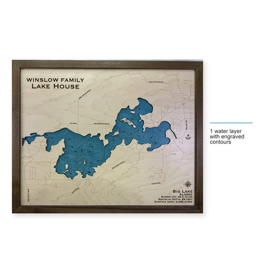 Big Lake Alaska Wood Map — style-labeled photo [MC20261007 q2891 90af1cbbbd56]