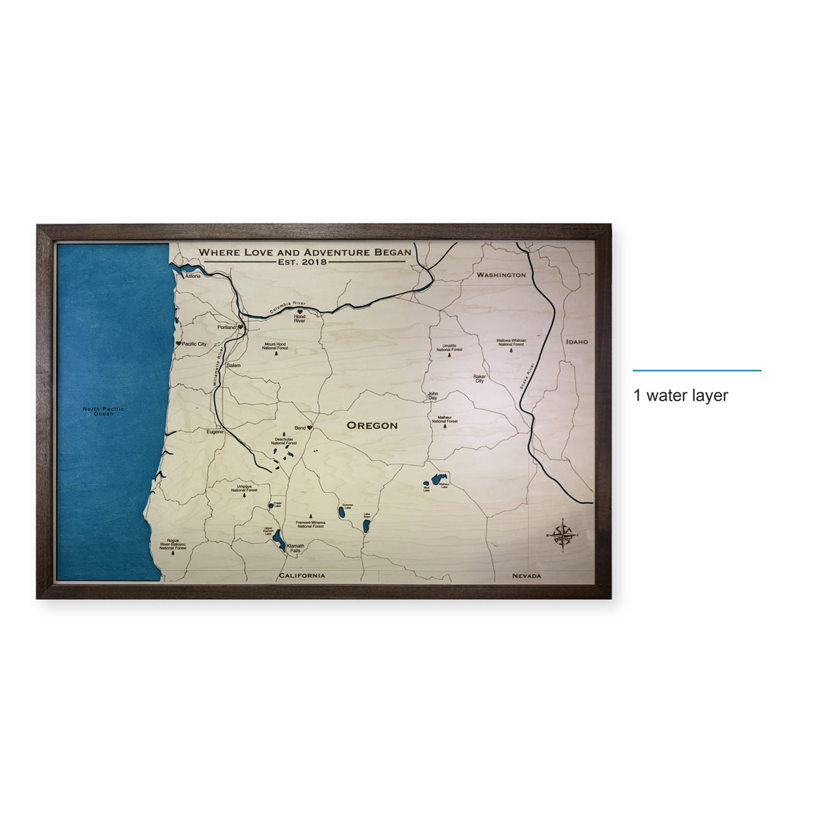 Oregon State Wood Map — style-labeled photo [MC20261007 q3017 1c9b1ef8d6a8]