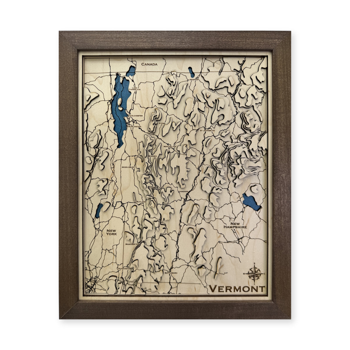 Vermont Topographic Multilayer Wood Map — plain-background photo [MC20261007 q3196 8ceafe76707a]