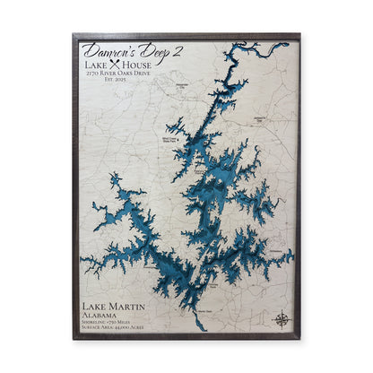 Martin Damron wood map — multilayer, white background