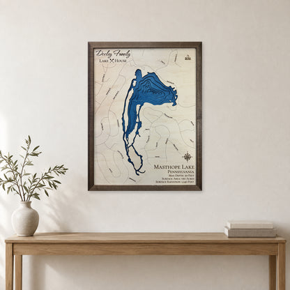 Masthope Dooley wood map — multilayer, staged room mockup