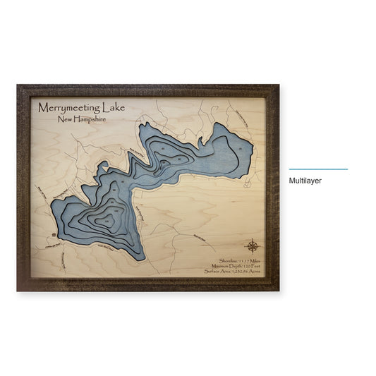 Merrymeeting Lake wood map — multilayer, layer option shown