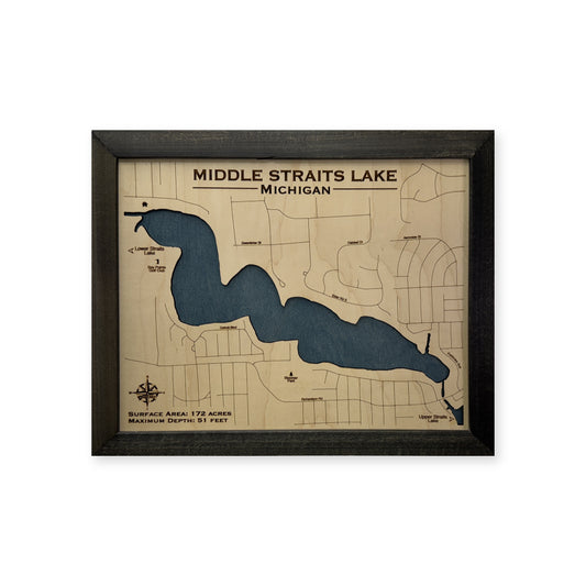 Middle Straits wood map — single layer, white background