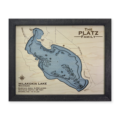 Milakokia Platz wood map — multilayer, white background
