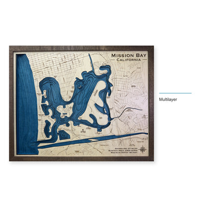 Mission Bay Multi wood map — multilayer, layer option shown