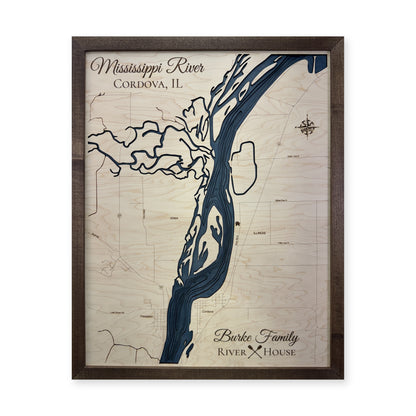 Mississippi Burke wood map — multilayer, white background