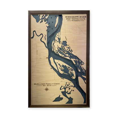 Mississippi Muellner wood map — multilayer, white background