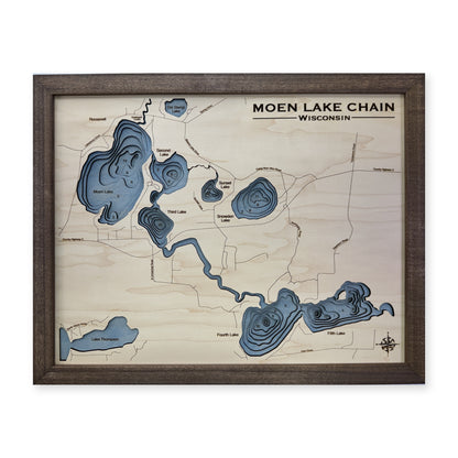 Moen Chain Moll wood map — multilayer, white background