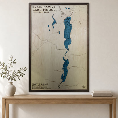 Moyie Byram wood map — multilayer, staged room mockup