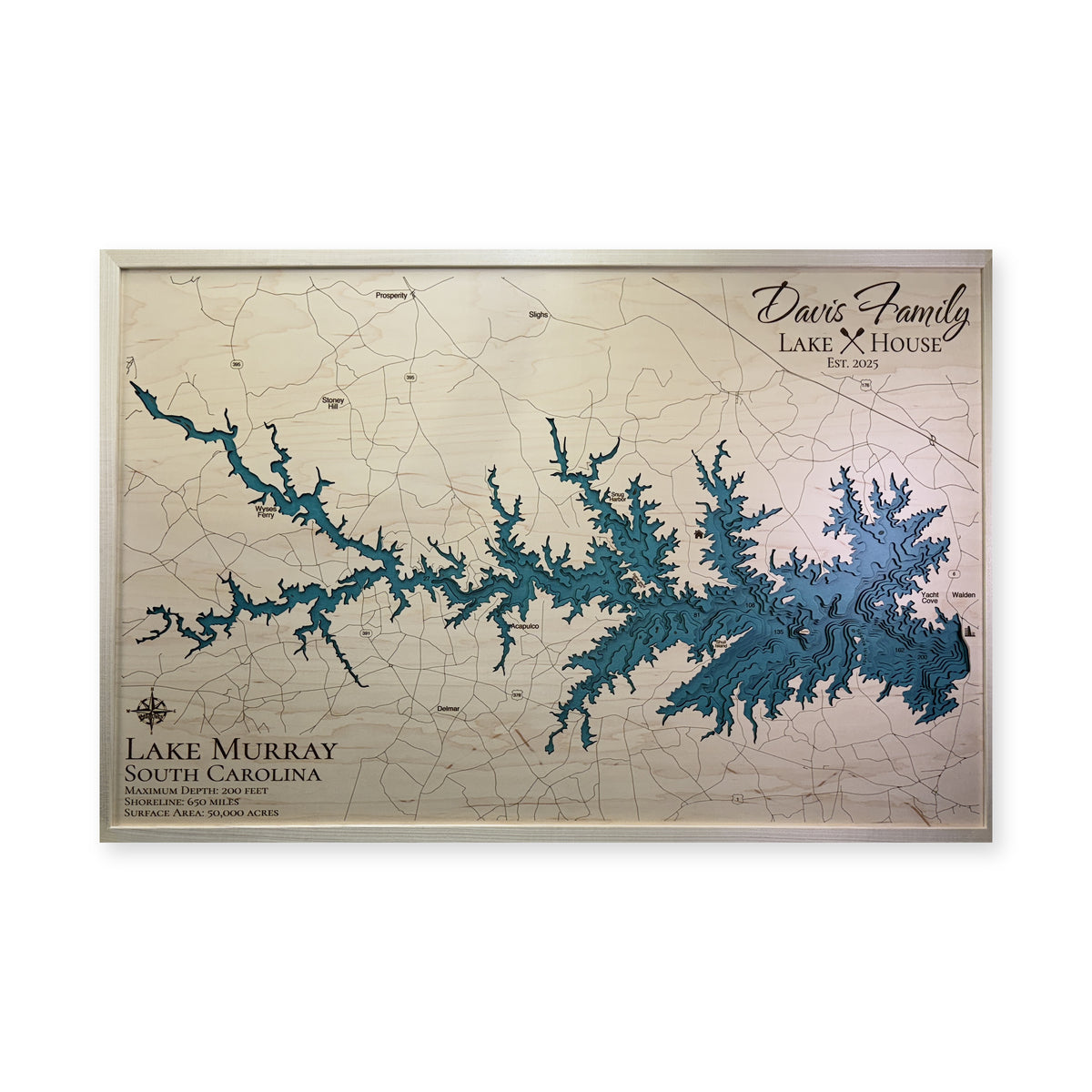 Murray Davis wood map — multilayer, white background