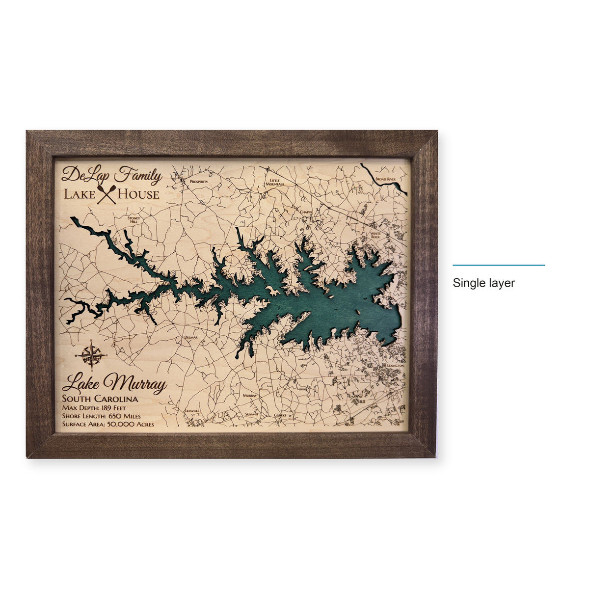 Murray Delap wood map — single layer, layer option shown