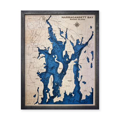 Narragansett Charcoal wood map — multilayer, white background