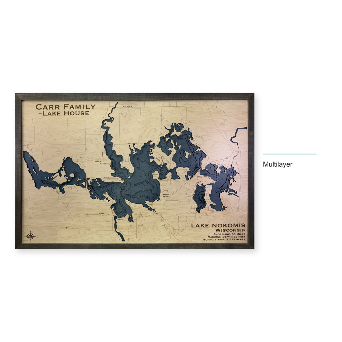 Nokomis Carr wood map — multilayer, layer option shown
