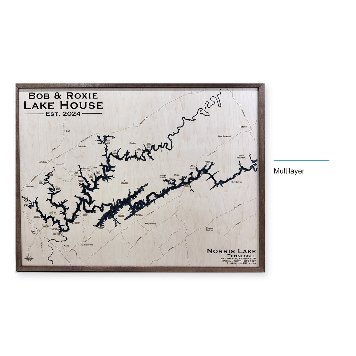 Norris Bob Roxie wood map — multilayer, layer option shown