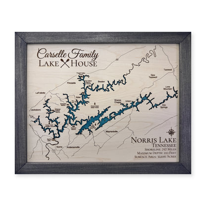 Norris Carselle wood map — single layer, white background
