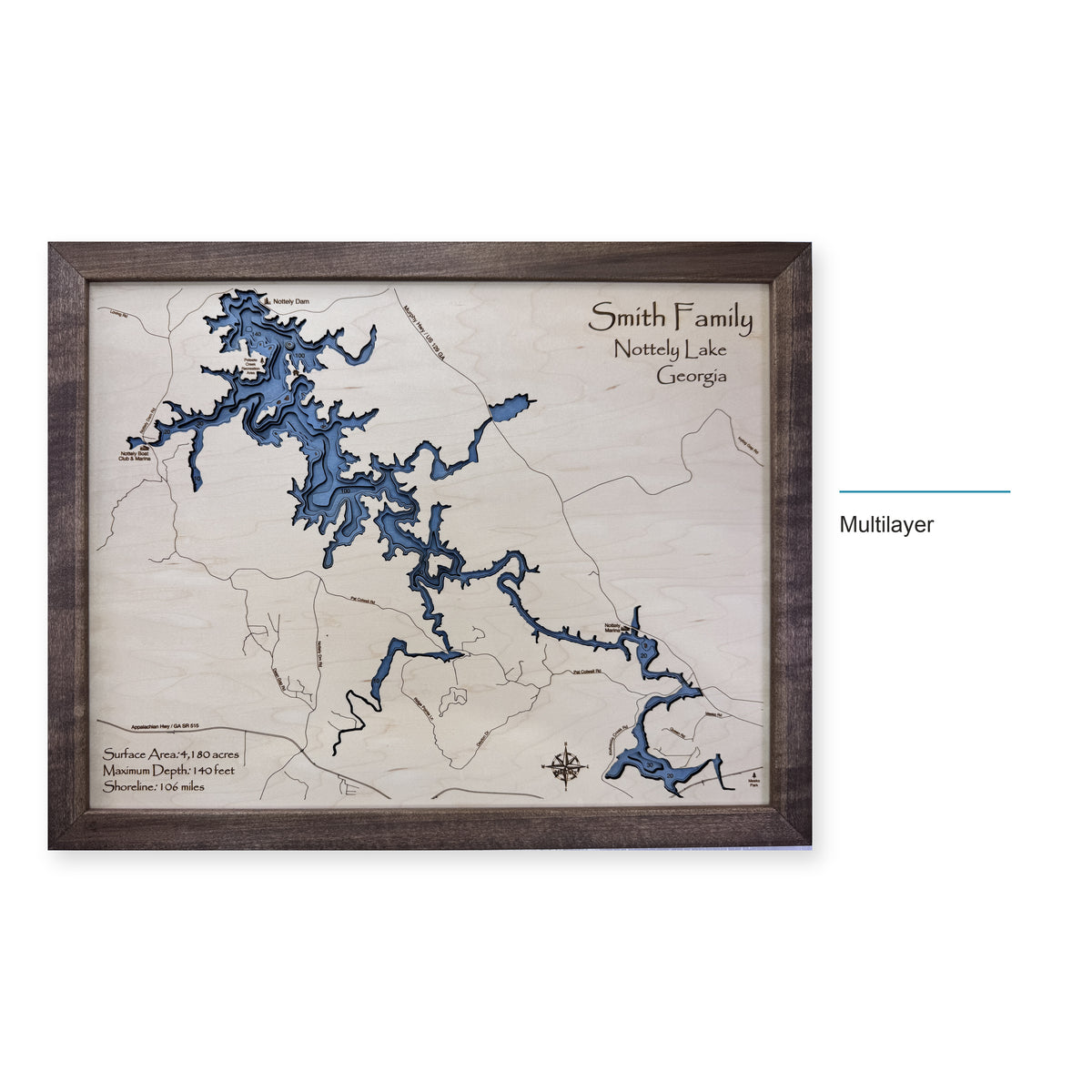 Nottely Smith wood map — multilayer, layer option shown