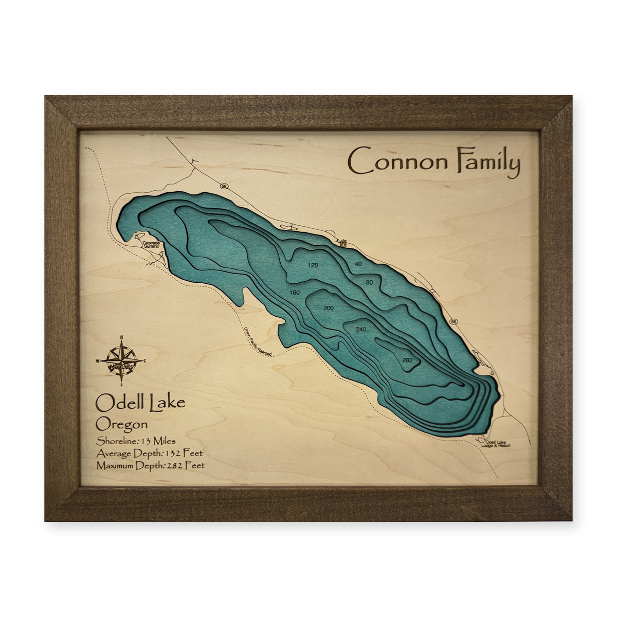 Odell Connon wood map — multilayer, white background