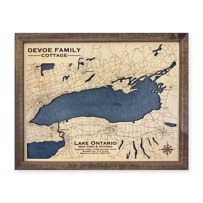 Ontario Devoe wood map — single layer, white background