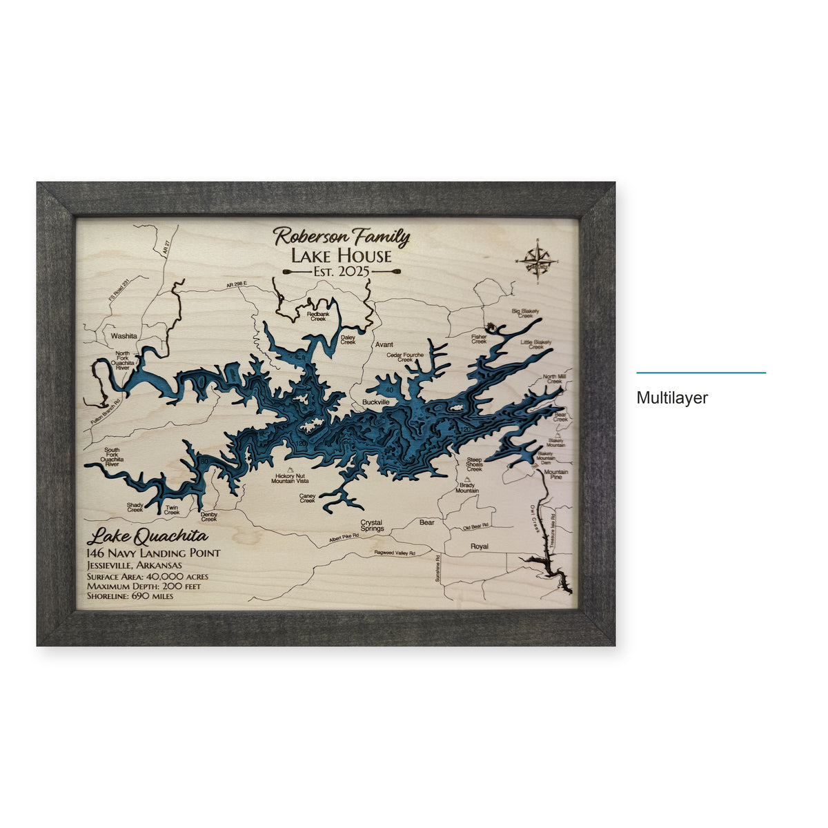 Ouachita Roberson wood map — multilayer, layer option shown
