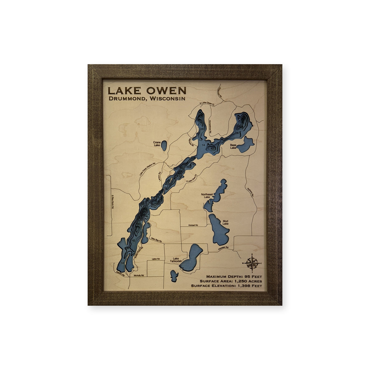 Owen Sedbrook wood map — multilayer, white background