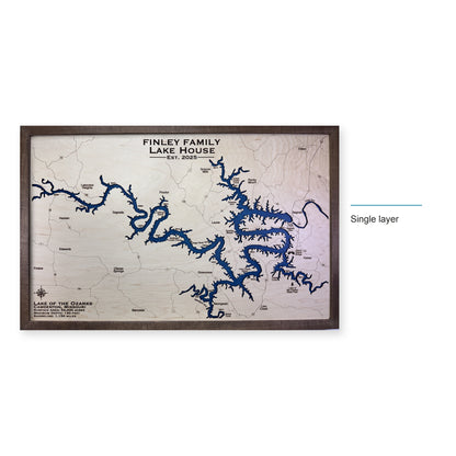 Ozarks Finley wood map — single layer, layer option shown
