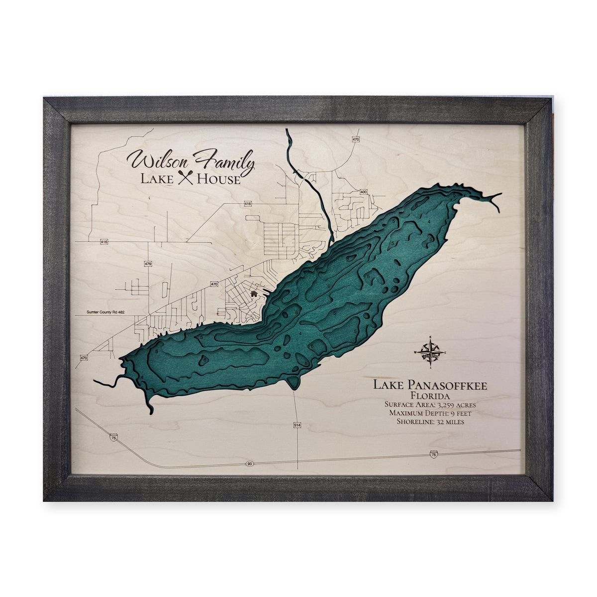 Panasoffkee Walsh wood map — multilayer, white background
