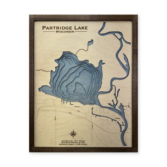 Partridge Jochman wood map — multilayer, white background