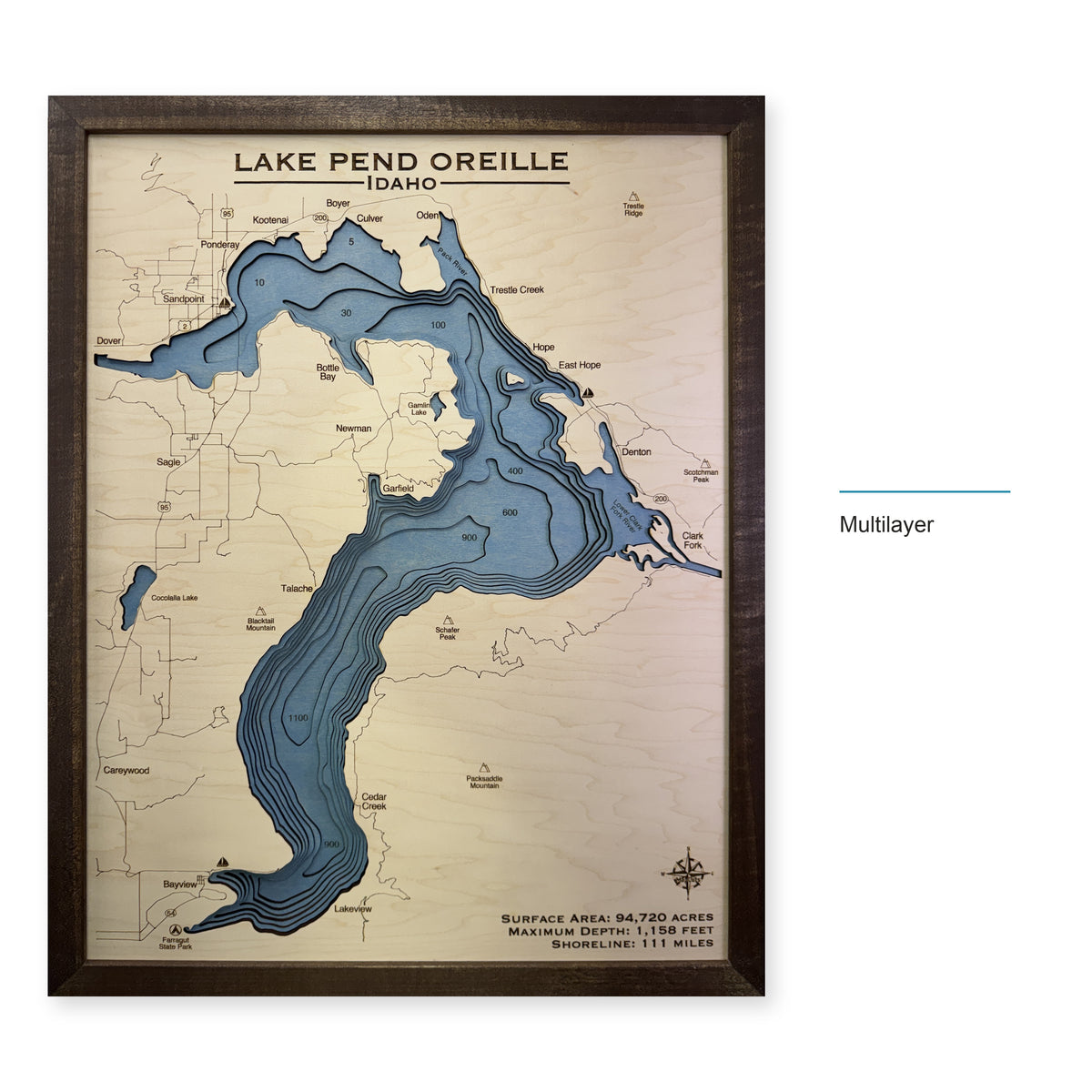 Pend Oreille Henson wood map — multilayer, layer option shown
