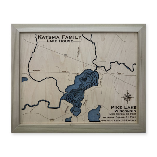 Pike Katsma wood map — multilayer, white background