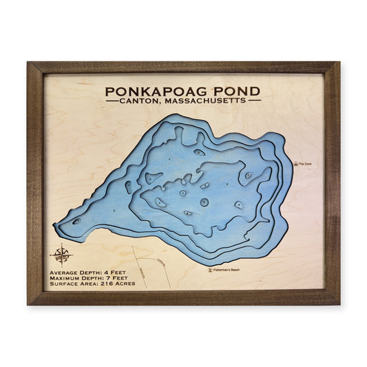 Ponkapoag Spitzer wood map — multilayer, white background