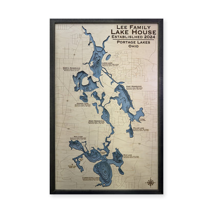 Portage Lee wood map — multilayer, white background