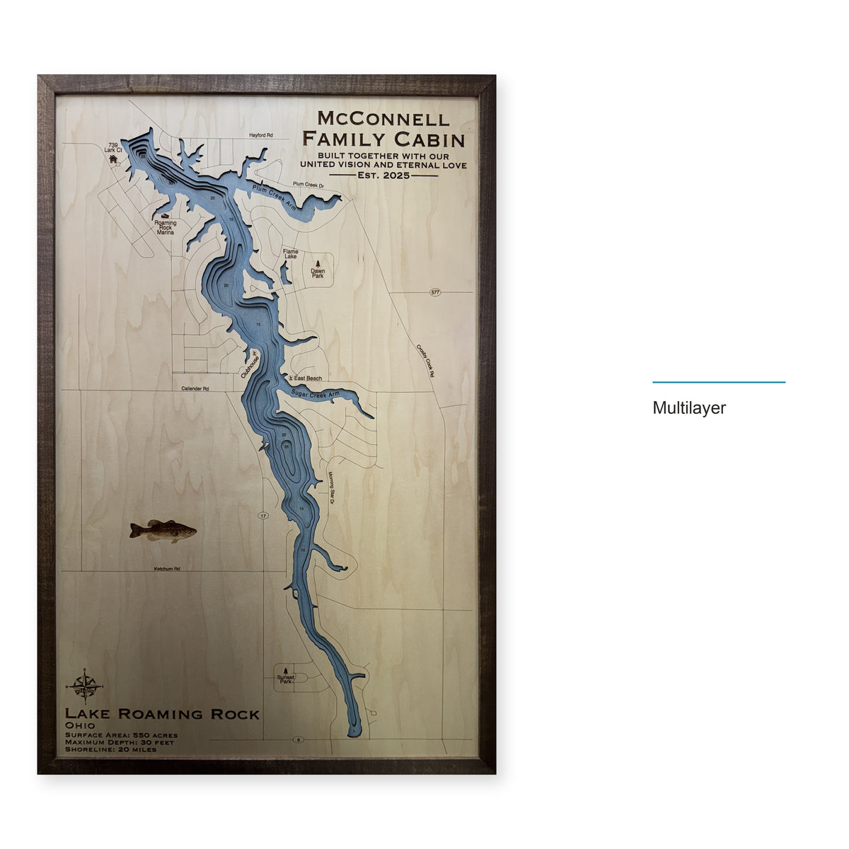Roaming Rock Mcconnell wood map — multilayer, layer option shown