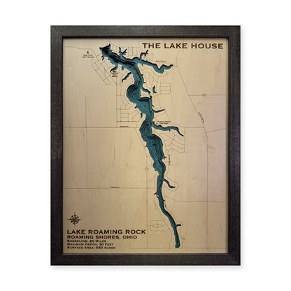 Roaming Rock Zielasko wood map — multilayer, white background
