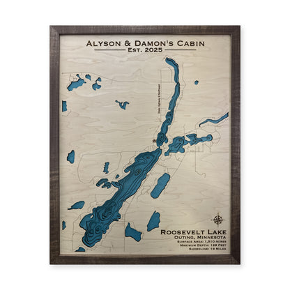 Roosevelt Alyson Damon wood map — multilayer, white background