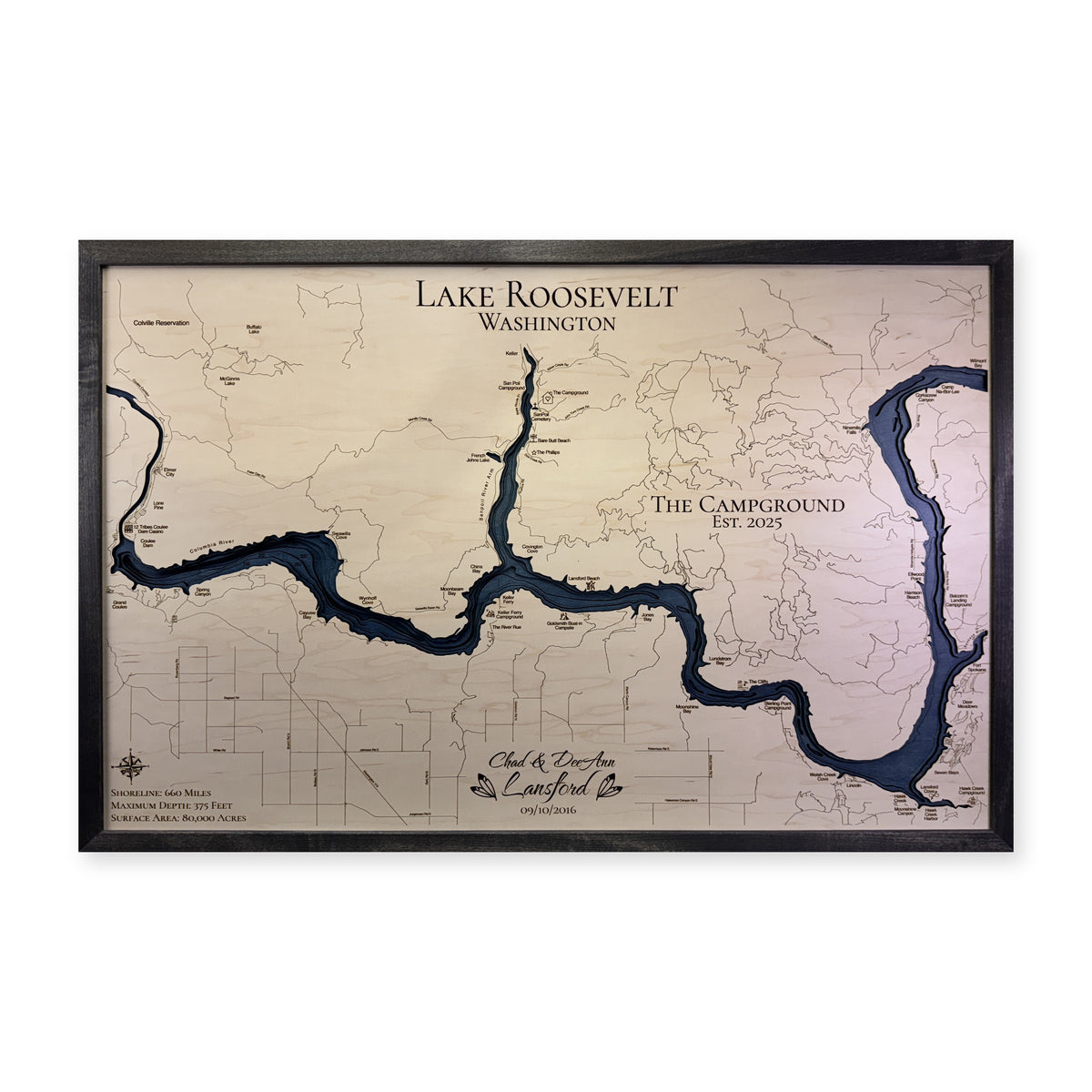 Roosevelt Lansford wood map — multilayer, white background