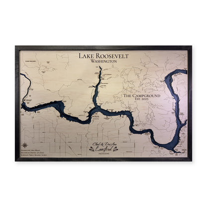 Roosevelt Lansford wood map — multilayer, white background