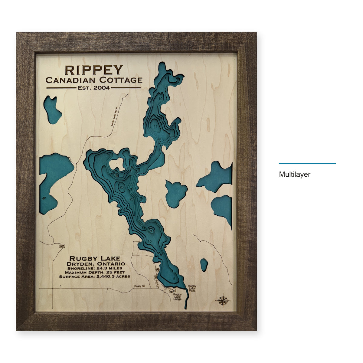 Rugby Rippey wood map — multilayer, layer option shown