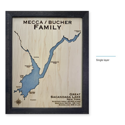 Sacandaga Mecca Bucher wood map — single layer, layer option shown