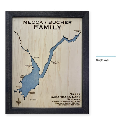 Sacandaga Mecca Bucher wood map — single layer, layer option shown