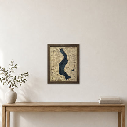 Sammamish Kayleigh wood map — multilayer, staged room mockup