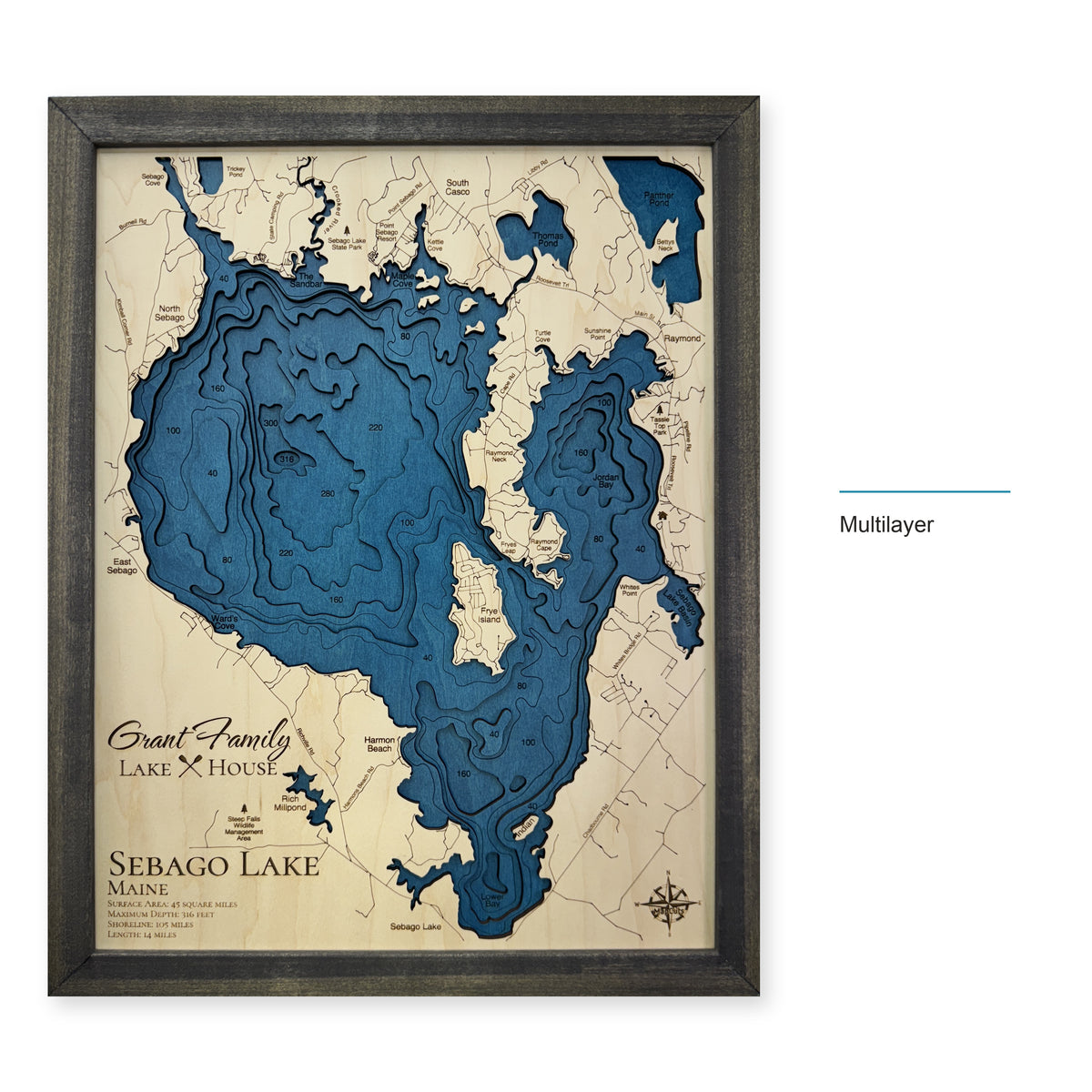 Sebago Grant wood map — multilayer, layer option shown