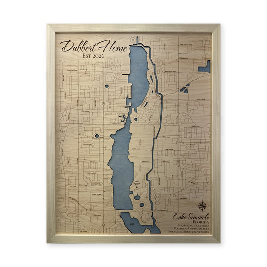 Seminole Dubbert wood map — single layer, white background